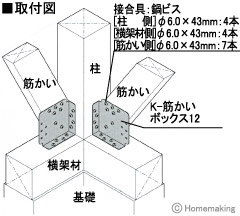 K-筋かいボックス 12