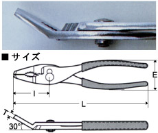 シンノーズプライヤ ベント