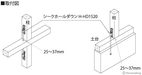 ハンディホールダウン