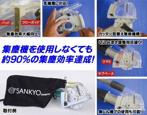 クリ～ン太くん切断用ホースレスタイプ