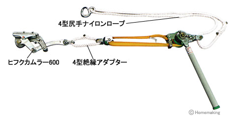 永木精機 ハルー張線器 ベルト式 4型ナイロン10kN用(1TON用)::N-1 純正売れ筋 永木製機シメラー張線器 ベルト式1,5トンシメラー 工具/メンテナンス