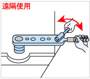 遠隔使用