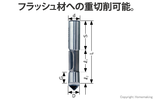 強力一段フラッシュビット