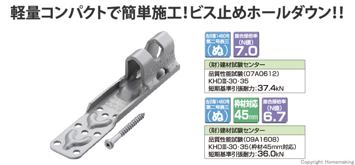 ファッション小物・ストライプストール・ストール・縞模様 栗山百造 枠材用クリホールダウン3 20個 枠材45mm対応 KHD3-30・35 