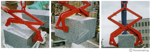HHH スリーエッチ 石材クランプ SE 使用荷重kg 最大開口幅6寸