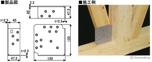 皿ビス筋かいボックスII