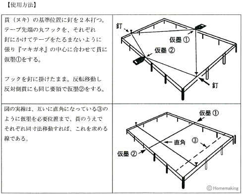 三共技研 おおがね巻尺 マキガネ::|ホームメイキング【電動工具・大工