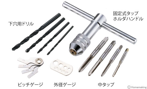 ねじ立用セット ねじ立用セット