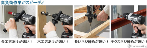 パナソニック 14.4V 充電ドリルドライバー(本体のみ) グレー