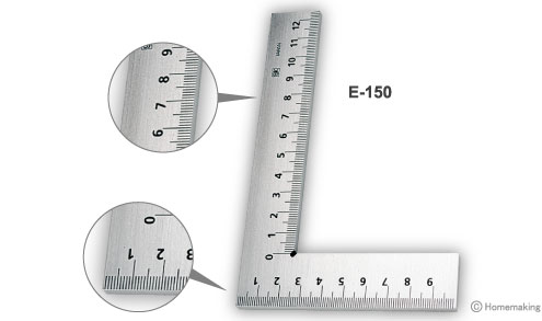目盛付平形スコヤ(JIS2級同等品)