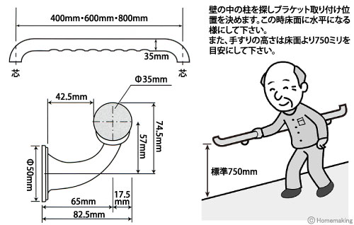 いたわりエコ手すり