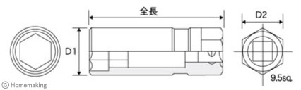 スパークプラグソケット