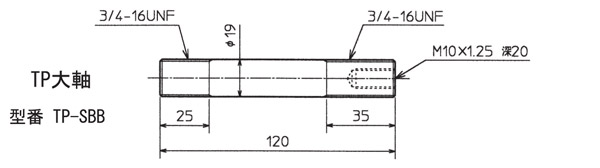 TP-SBB　寸法