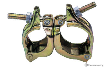 φ60.5mm×兼用 サポートクランプ 自在