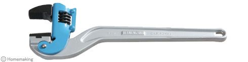 HIT 被覆管用ブルーアルミコーナーパイプレンチ 250ｍｍ: 他:ACPW250J
