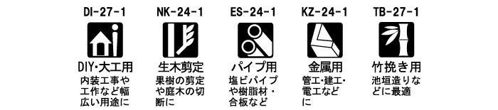 ご家庭で大活躍！5つの切れ味。