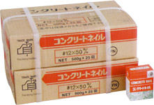 コンクリート釘　25kg(500g×50箱入)