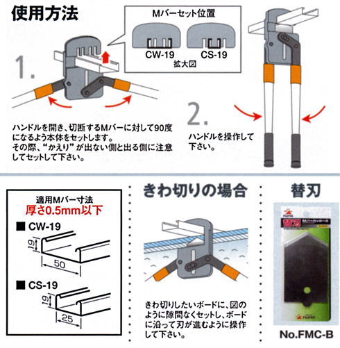 Mバーカッター