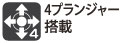 イクラ独創の4プランジャー方式で驚異的パワーを実現