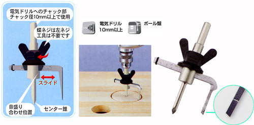 自由錐　C　超硬チップ付