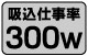 吸込仕事率300w