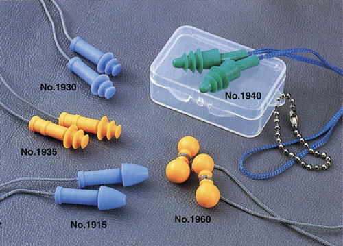 ひも付柔らか仕上げの耳栓