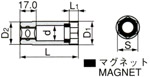 6角プラグソケット（差込角12.7mm）