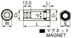 6角プラグソケット（差込角9.5mm）