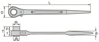 片口ラチェットレンチ