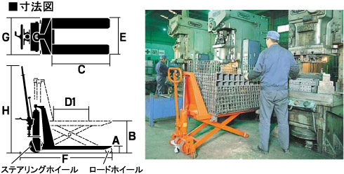 寸法図　使用例