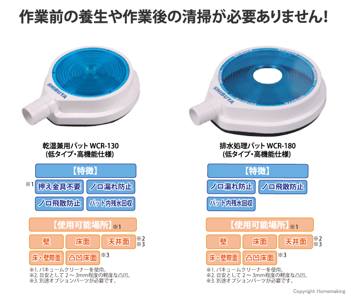 WCR-130・WCR-180
