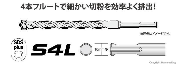 DSプラス軸ビット　S4L