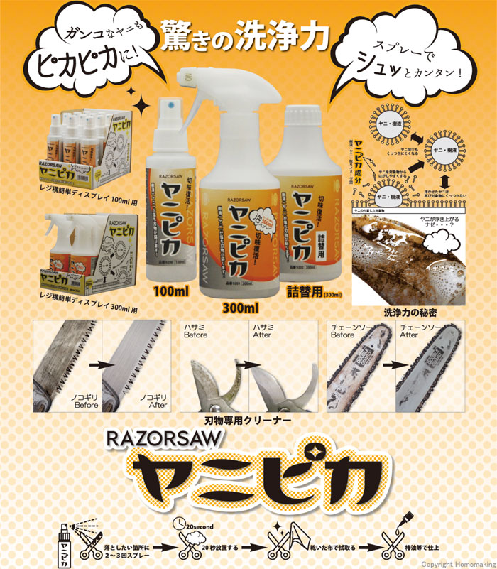 レザーソー ヤニピカ