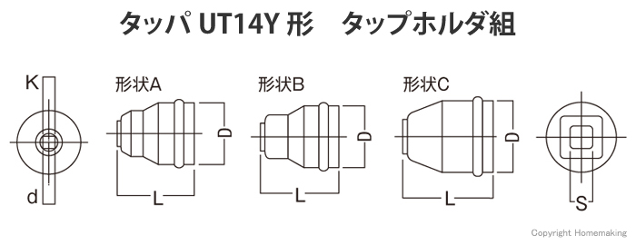 タップホルダ