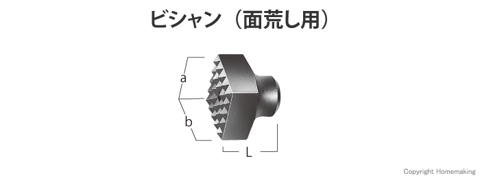 ビシャン(面荒し用)