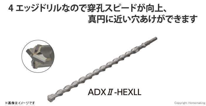 アンカードリル ADXII HEXLL