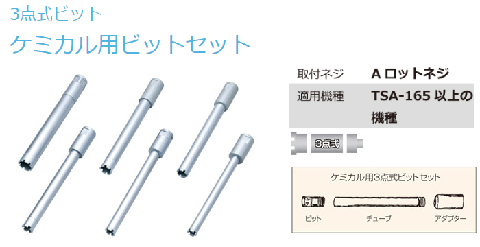 ケミカル用ビットセット