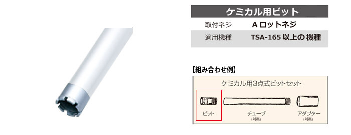 ケミカル用ビット