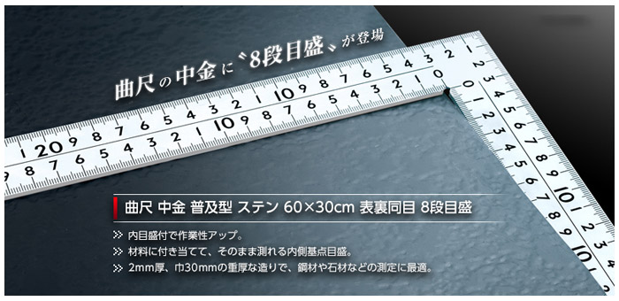 内目盛付で作業性アップ