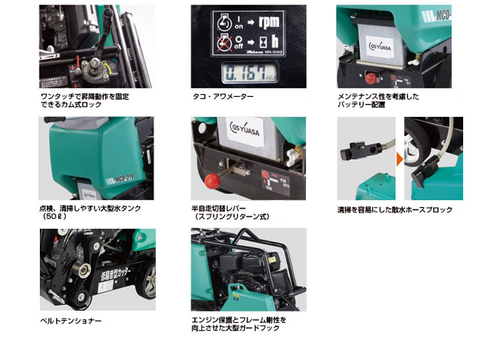 ミカサ 低騒音型コンクリートカッター(ブレード別売)::MCD-318HS