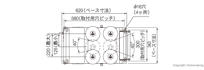 パワーボール四つ球