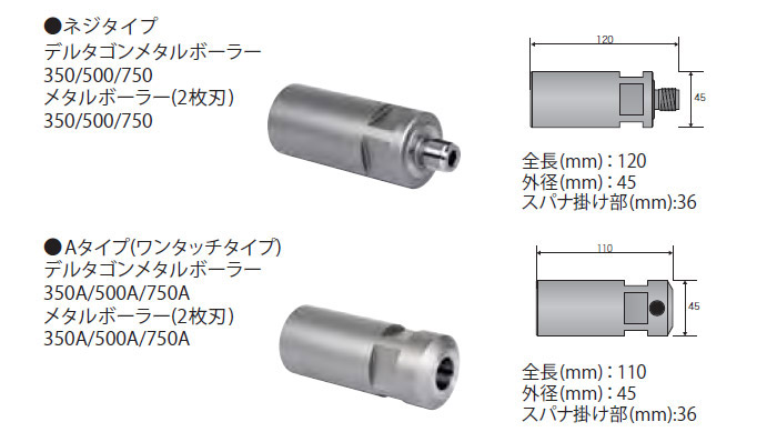 Aロッド用MBアダプター