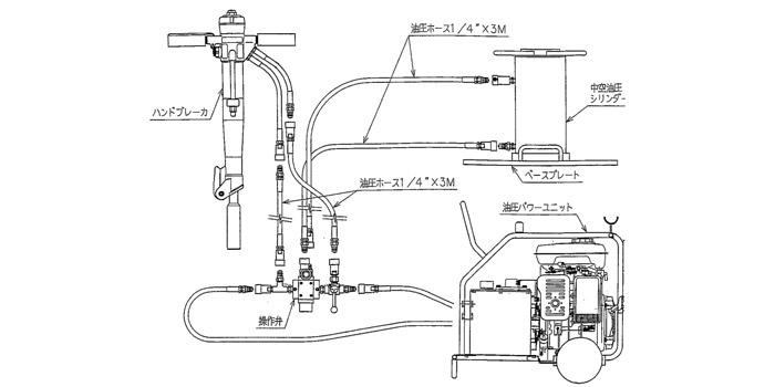 油圧引き抜き機