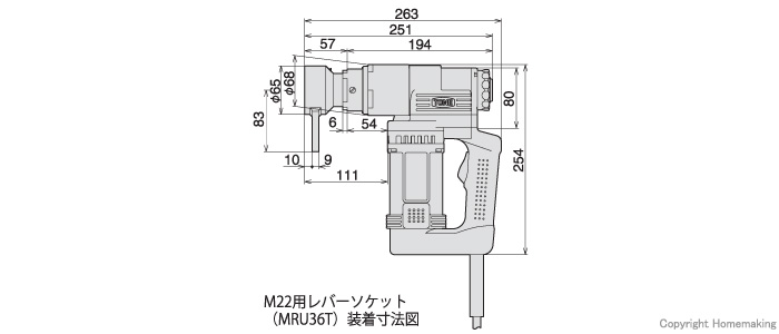 1次締め専用レンチ　建方1番