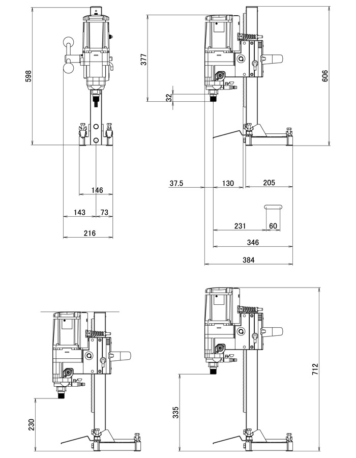 シブヤ ダイモドリル: 他:TS-165|ホームメイキング【電動工具・大工