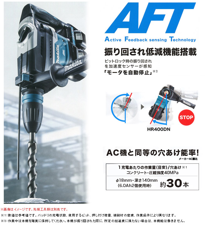 『AFT』振り回せれ低減機能搭載モデル