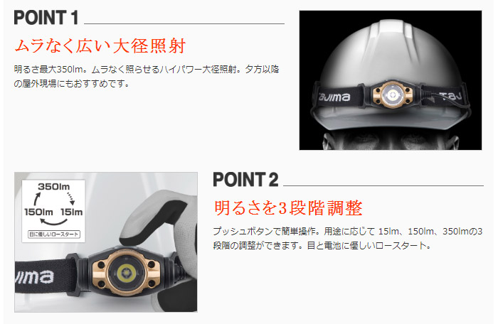 LEDヘッドライトF351D LEDヘッドライトF351D