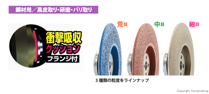 溶着ダイヤモンドカップ 特徴
