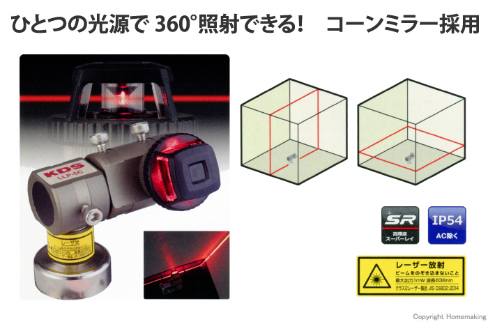 ラインレーザープロジェクター5C