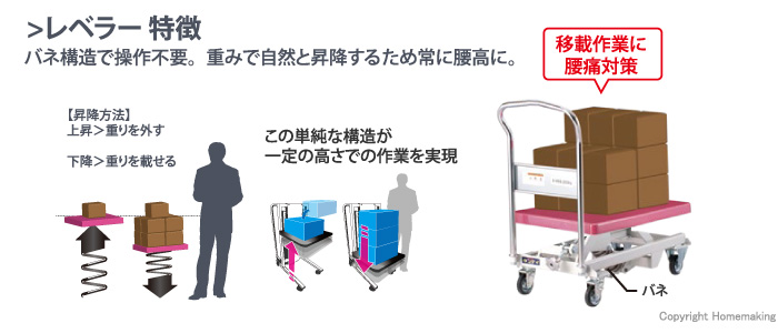 腰痛対策機器 ダンディレベラー